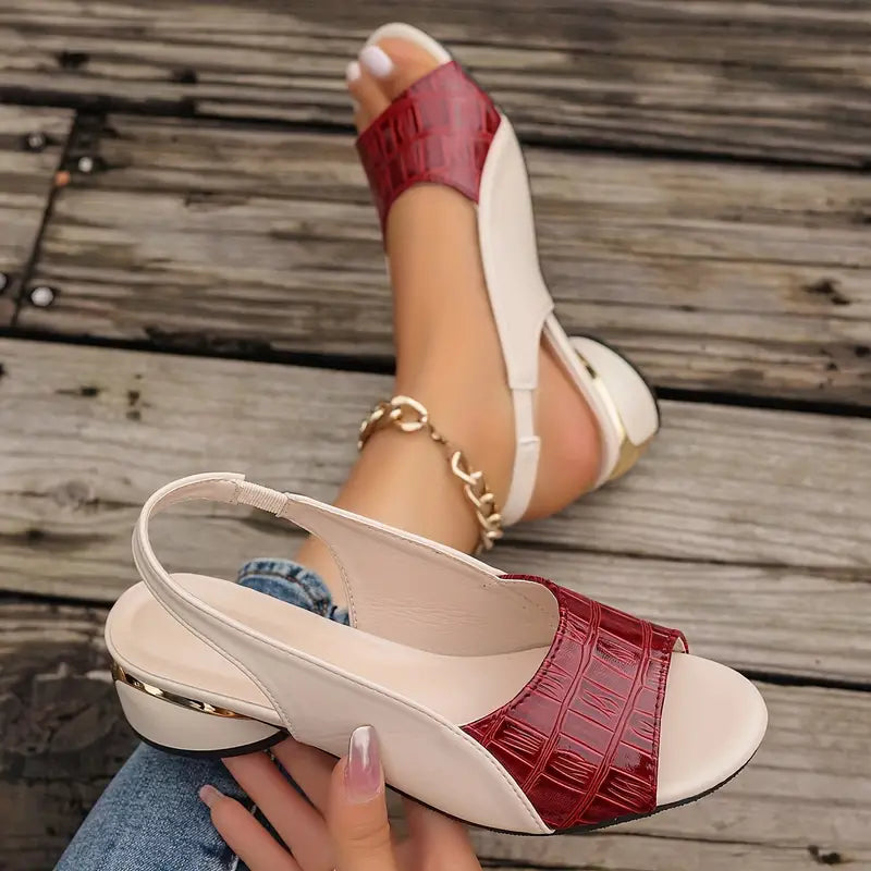 SANDALIAS ORTOPÉDICAS ELEGANTES