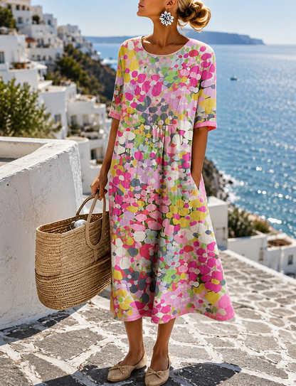 Elena | Vestido Midi Floral