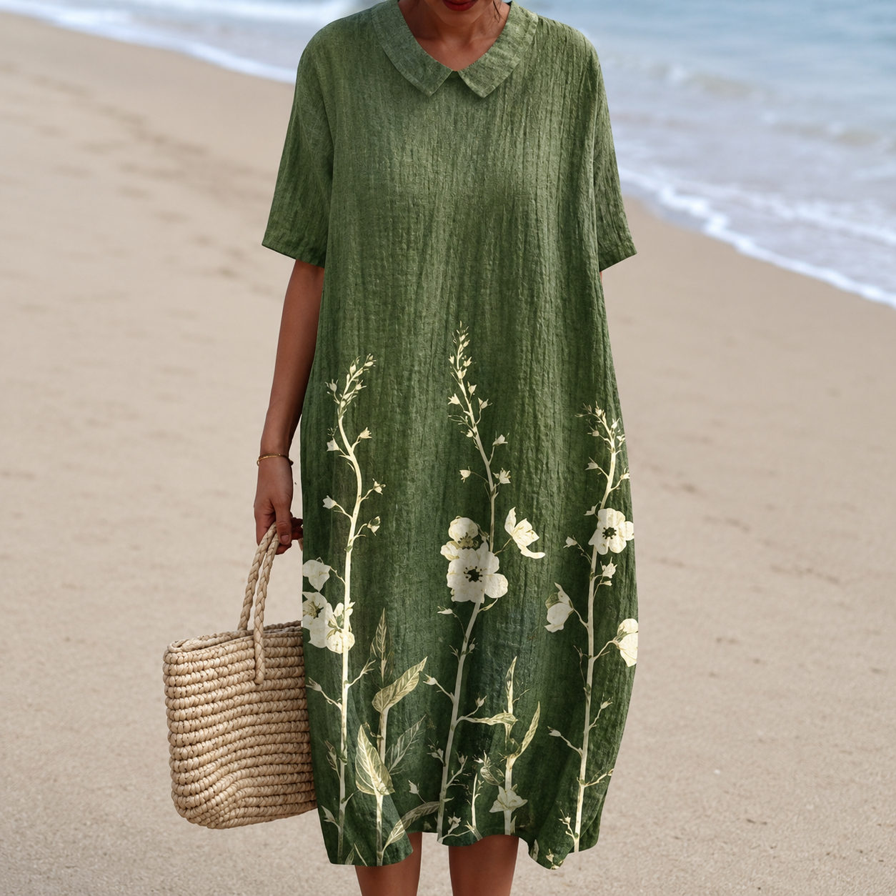 Lina | Vestido de Flores Vintage