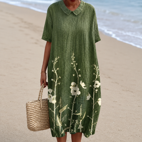 Lina | Vestido de Flores Vintage