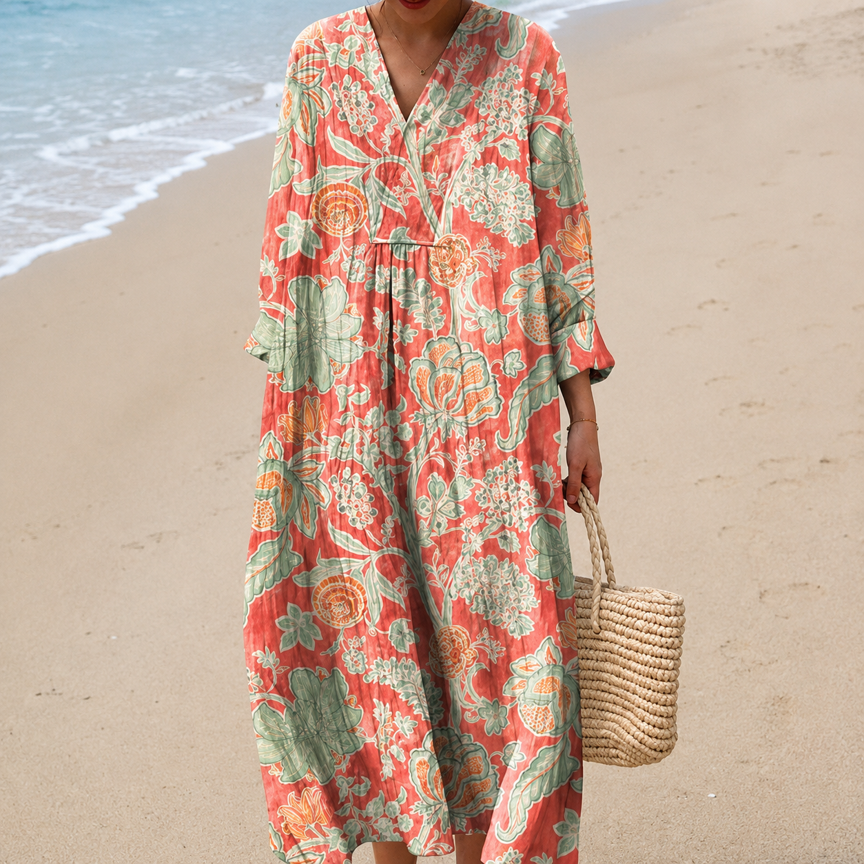 Quirine™ | Vestido Impreso Brisa de Verano