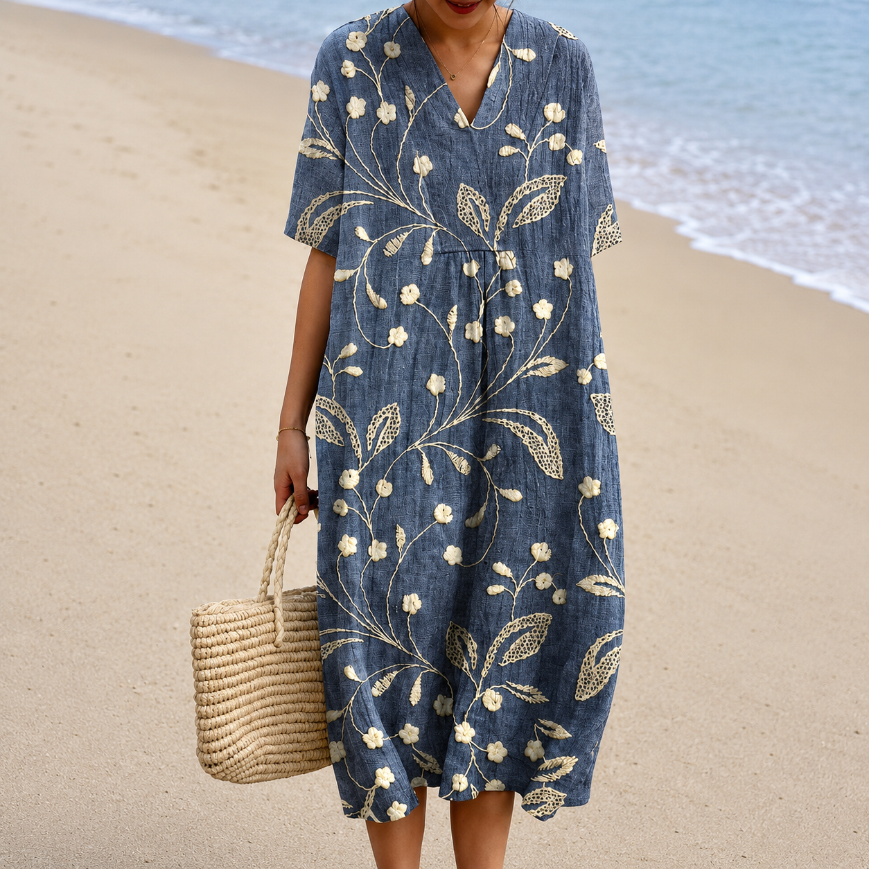Quirine™ | Vestido Impreso Brisa de Verano