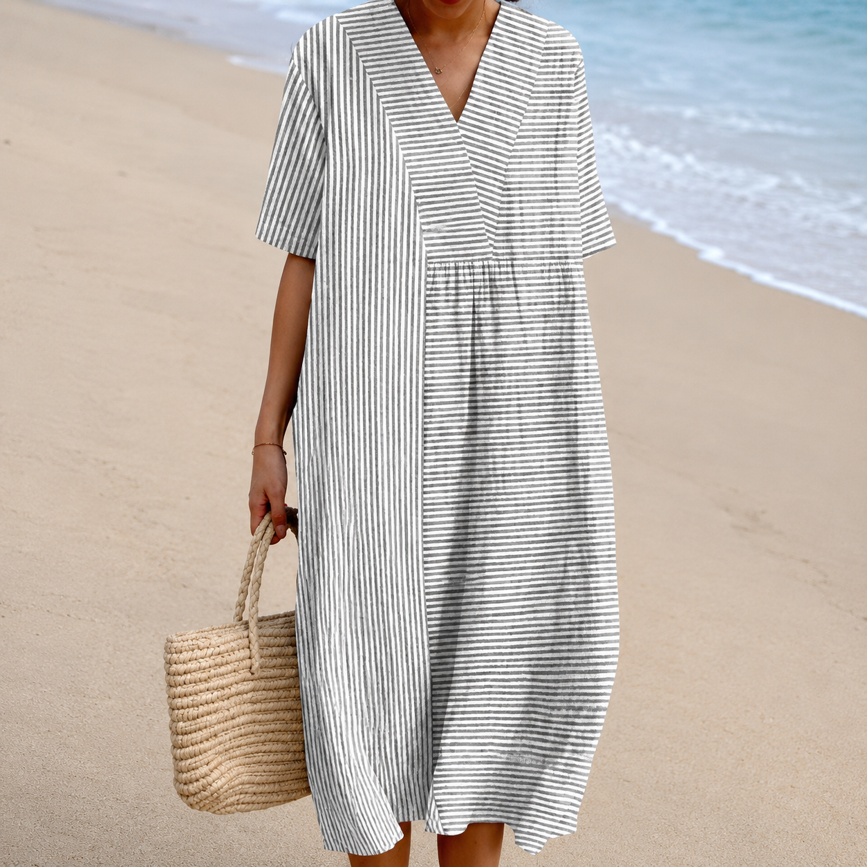 Quirine™ | Vestido Impreso Brisa de Verano
