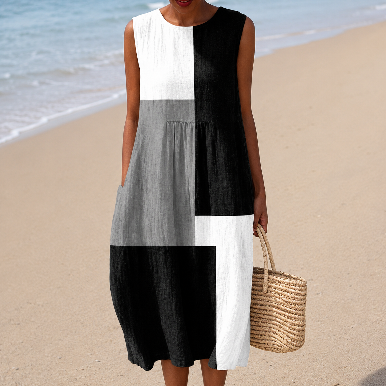 Poppy | Vestido de Patches Moderno