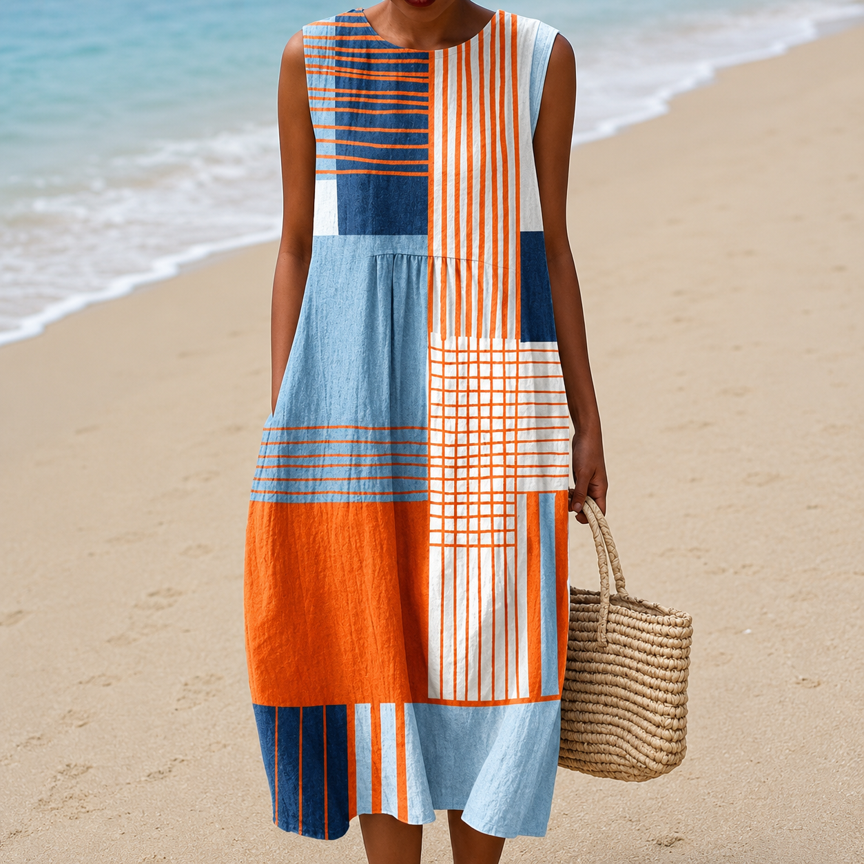 Poppy | Vestido de Patches Moderno