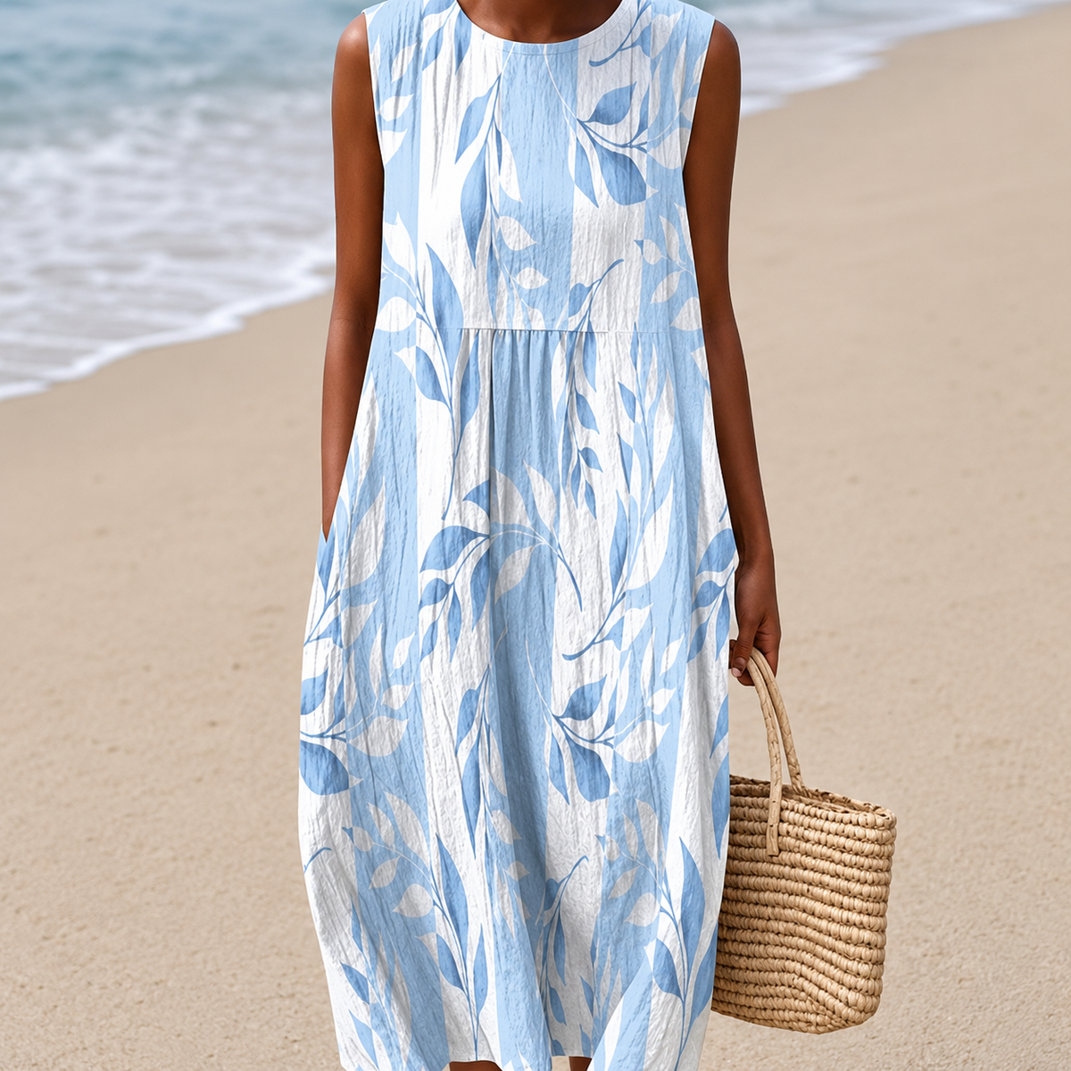 Joy™ - Vestido Midi Leafy