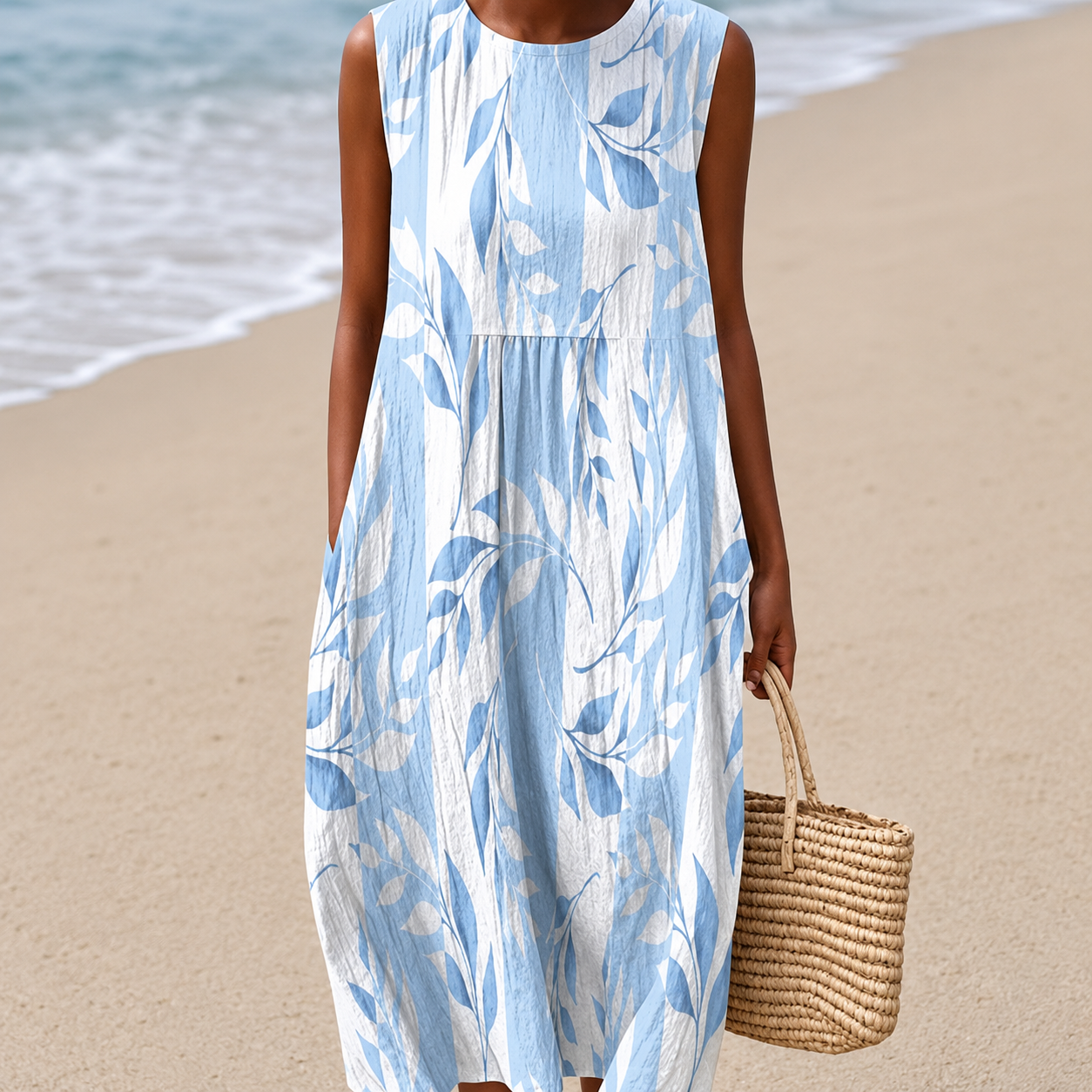 Joy™ - Vestido Midi Leafy