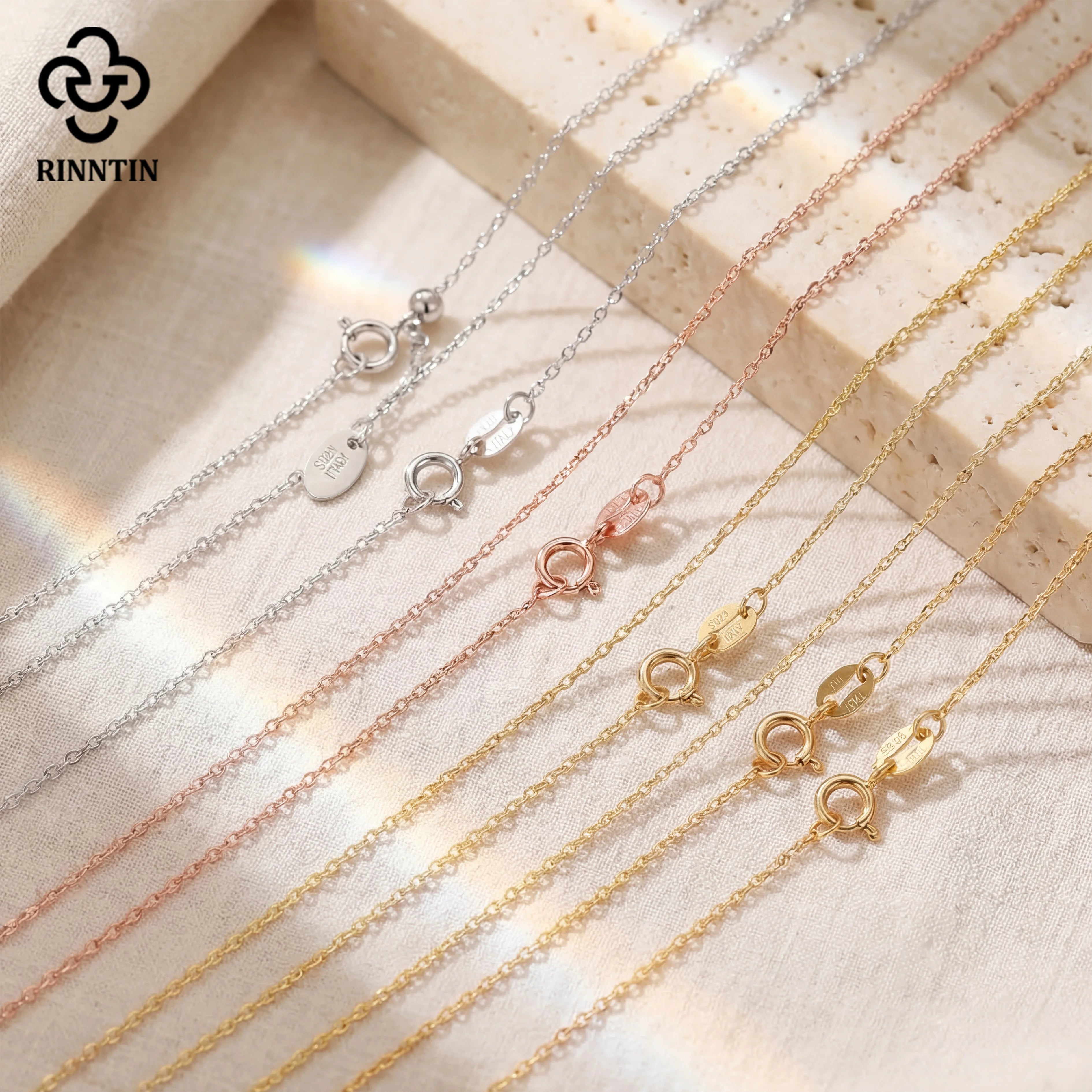 Collar Cadena Cable - puesto