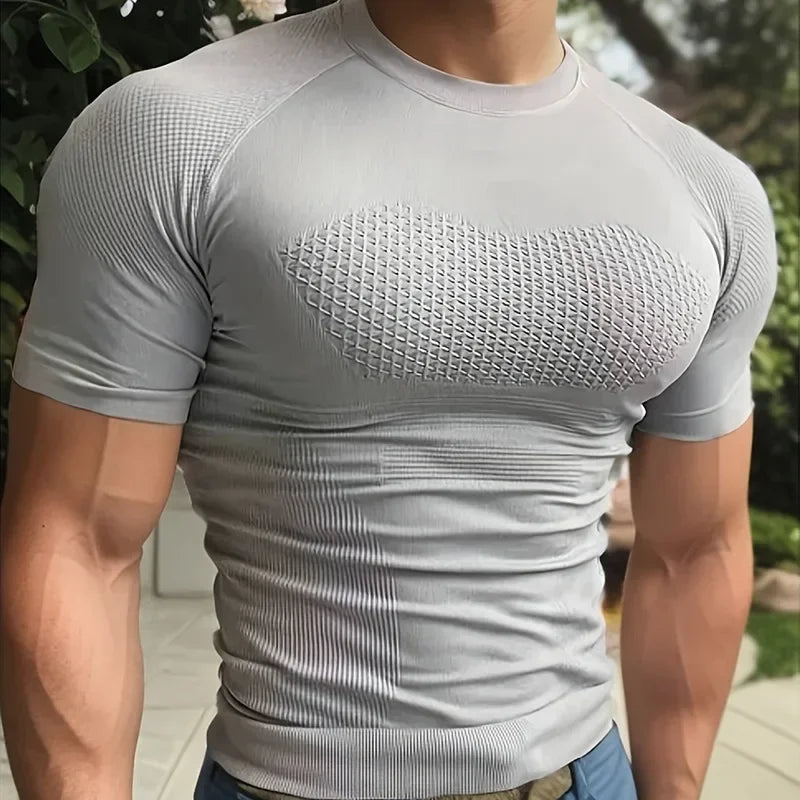 Breathable Seamless Gym Tee