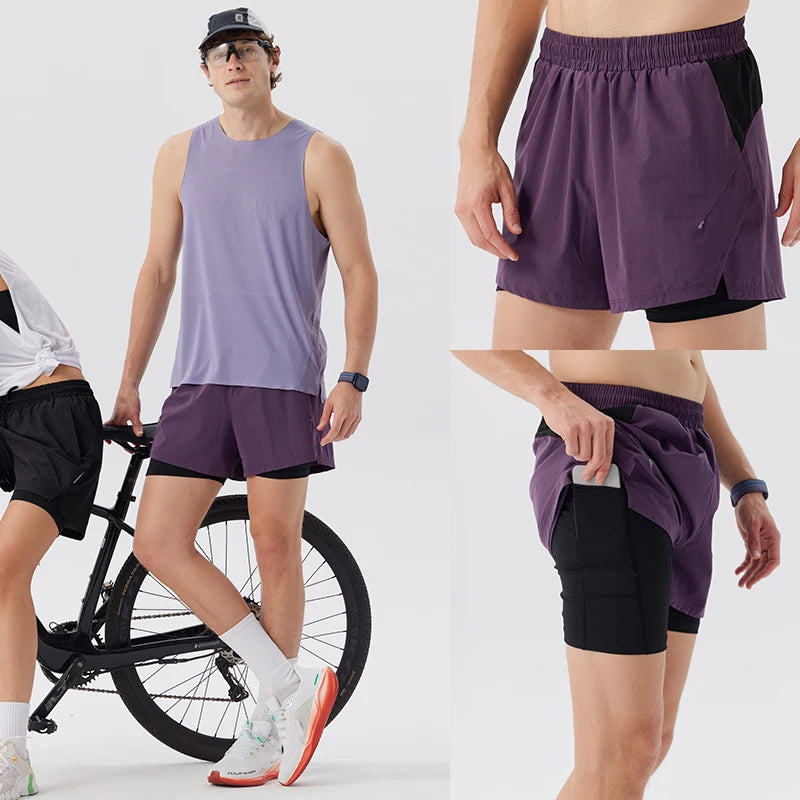 Compression Workout Running Shorts