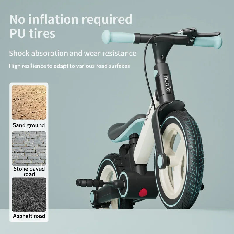 4-in-1 Convertible Kids Balance Bike