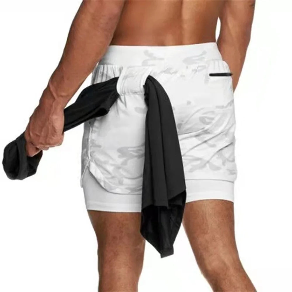 Double Layer Gym Shorts