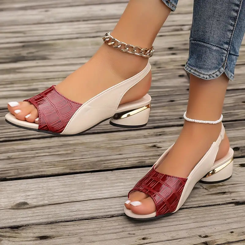SANDALIAS ORTOPÉDICAS ELEGANTES