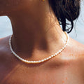 Choker de Perlas de Agua Dulce