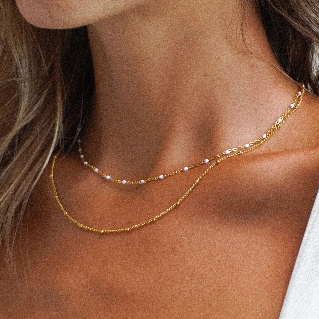 Choker Doble de Cuentas