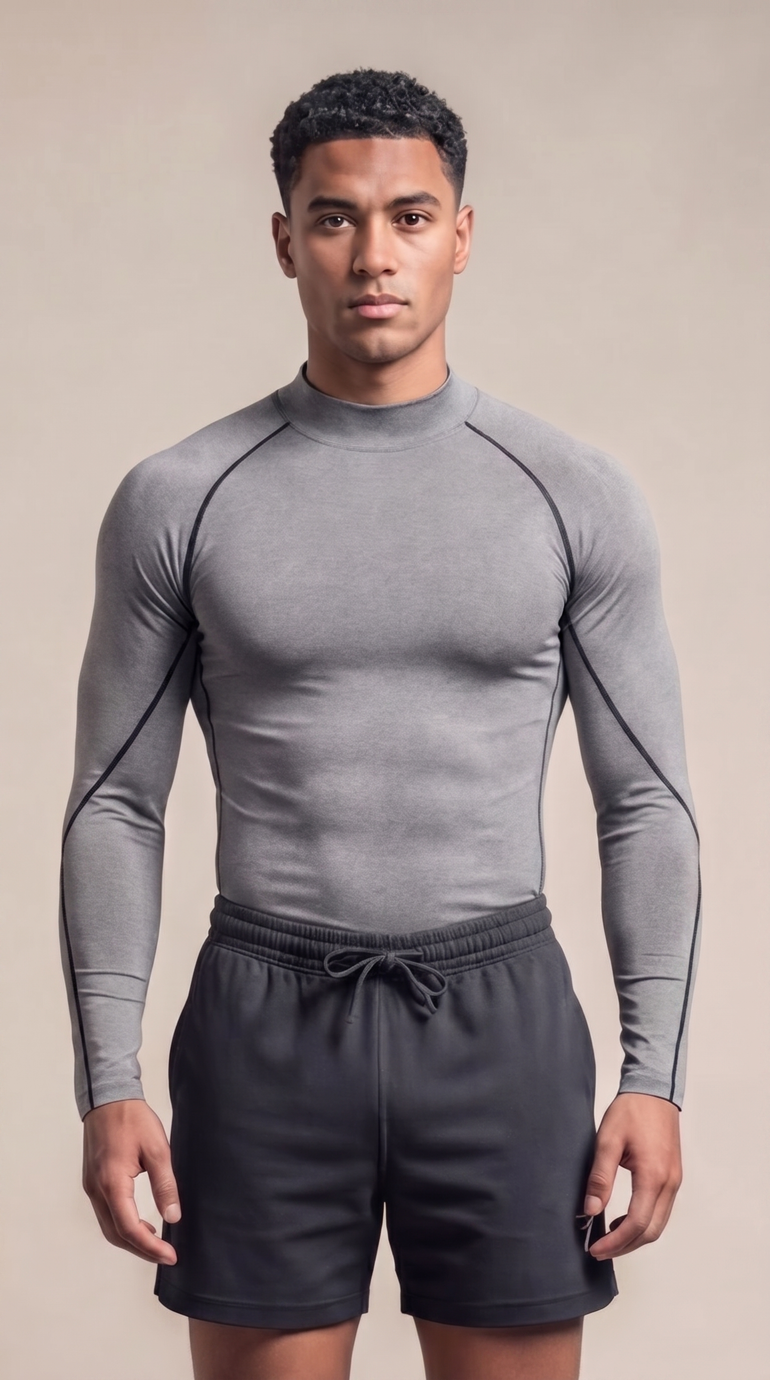 Quick-Dry Long Sleeve Gym Top