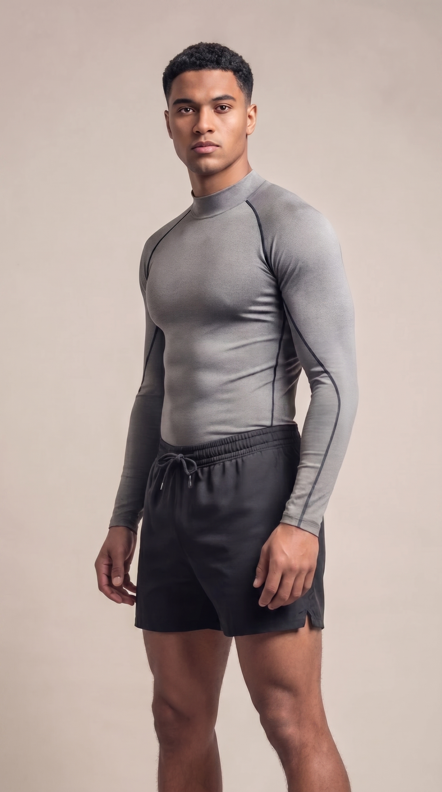 Quick-Dry Long Sleeve Gym Top