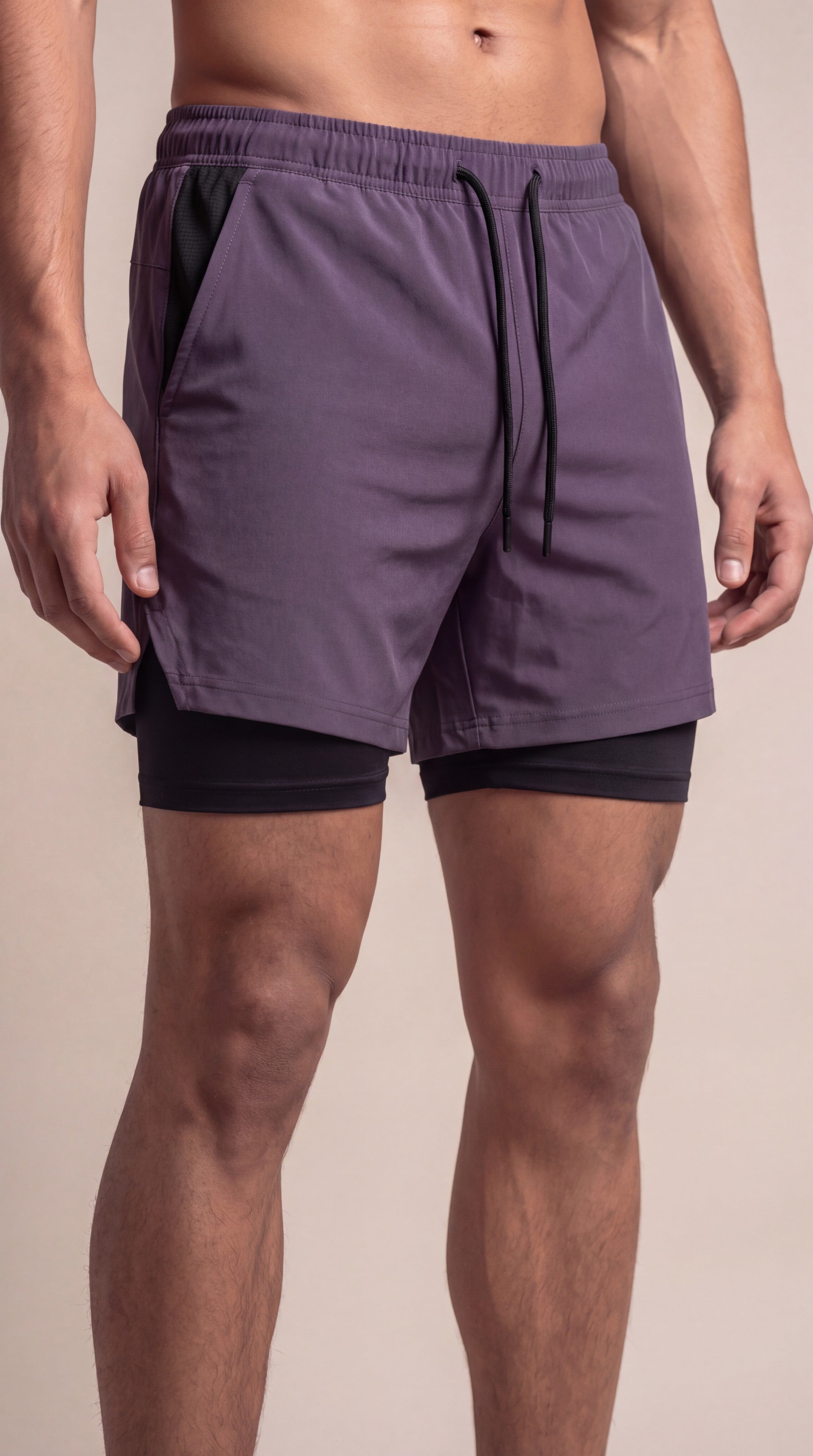 Compression Workout Running Shorts