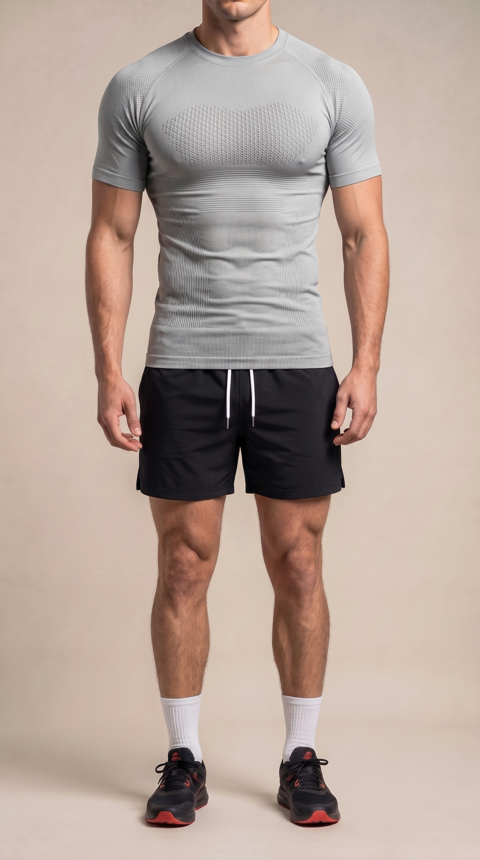 Breathable Seamless Gym Tee