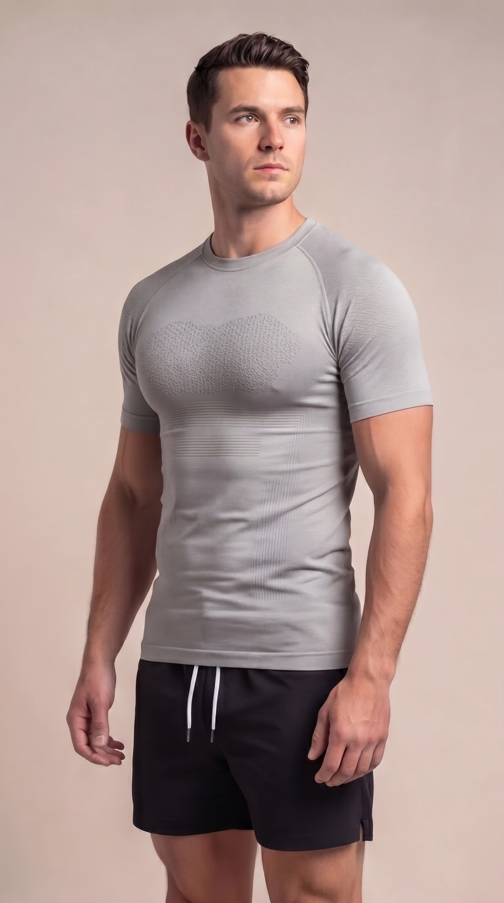 Breathable Seamless Gym Tee
