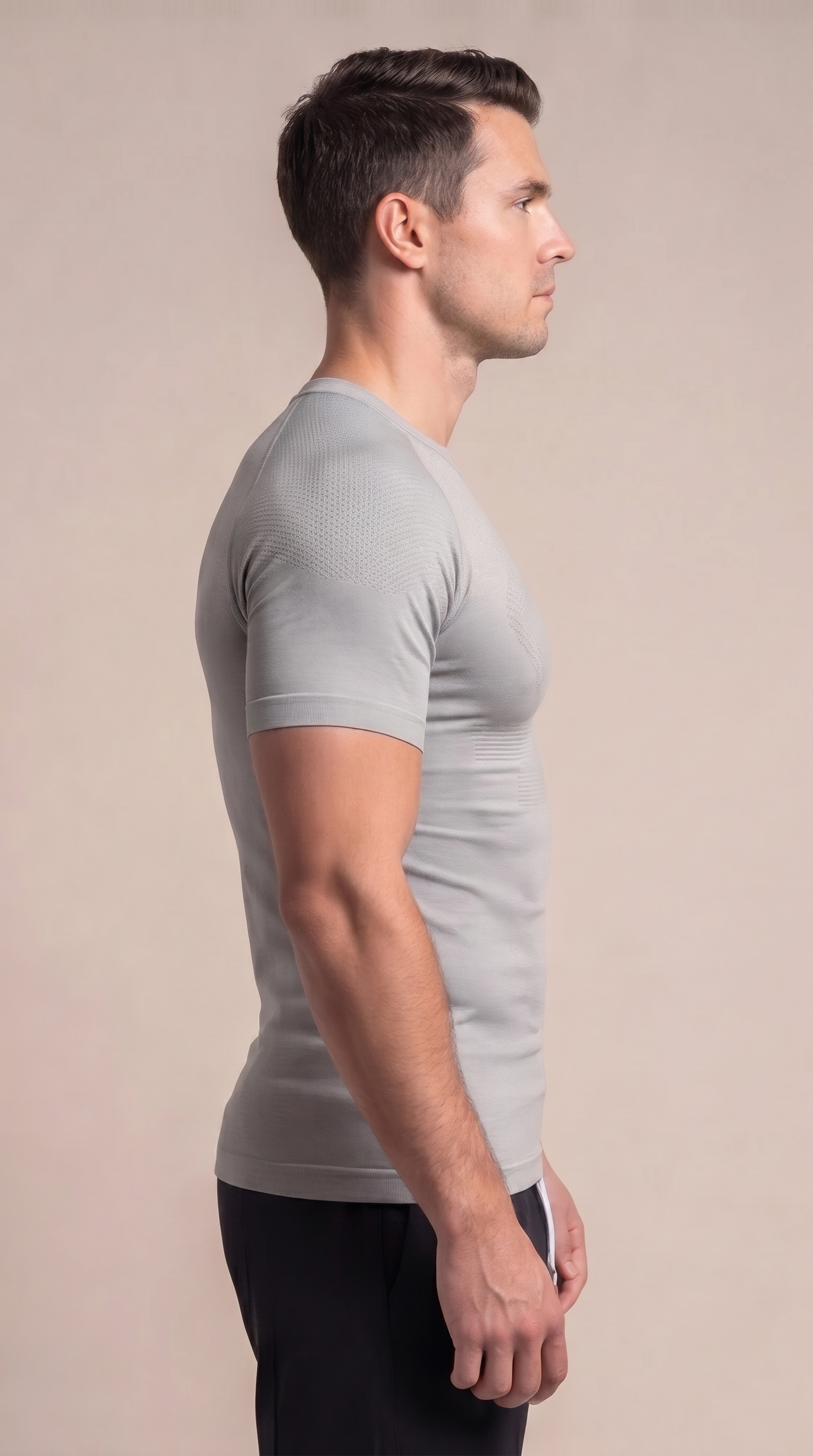 Breathable Seamless Gym Tee