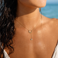 Collar Luna y Estrella Deslizante
