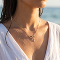 Collar Lazo con Circonita