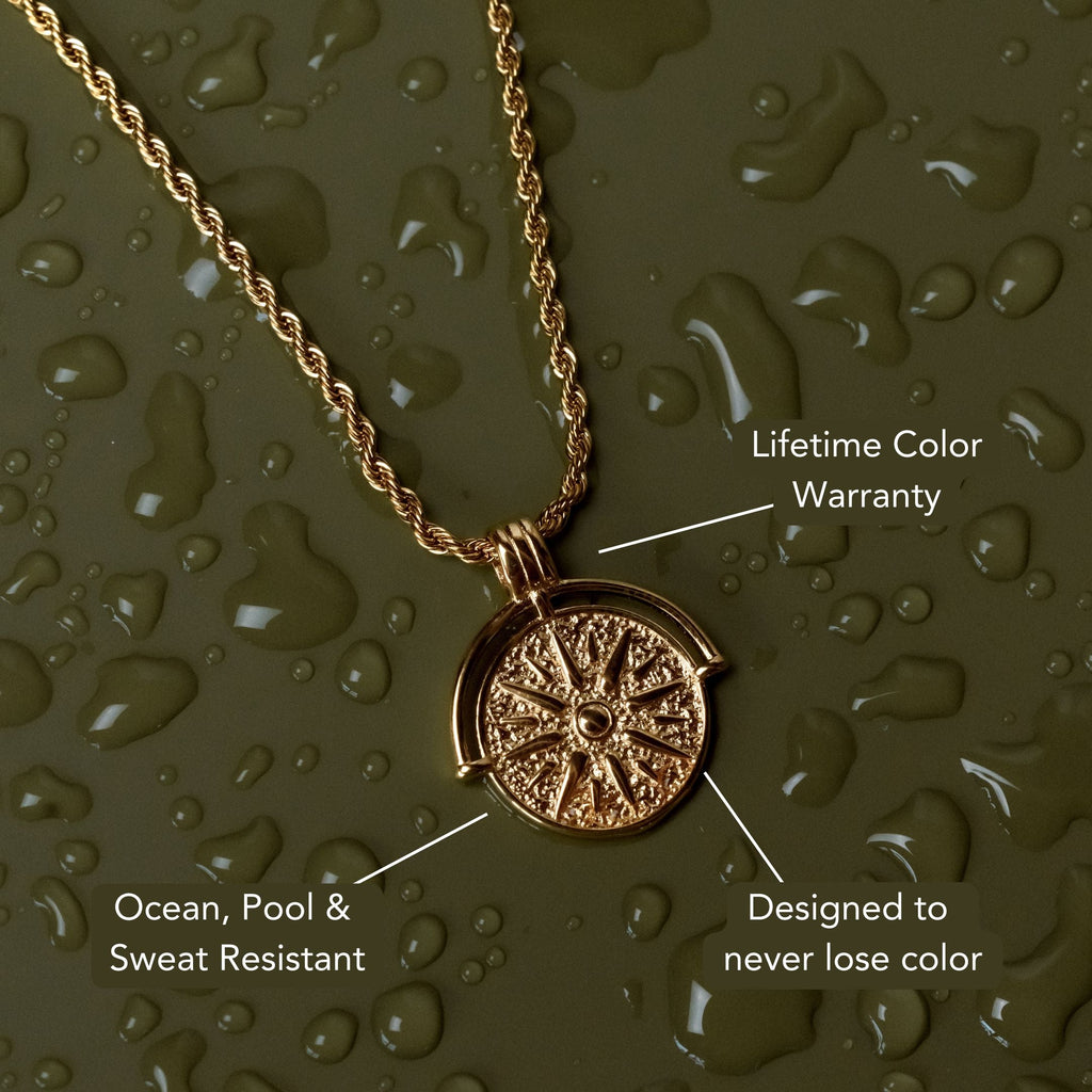 Collar sol resistente al agua